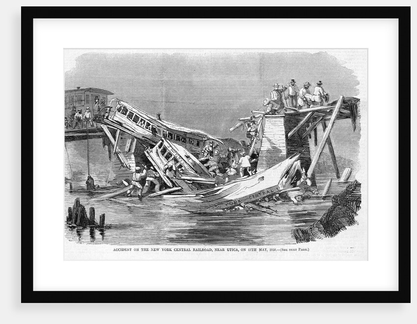 Railroad Accident by Anonymous