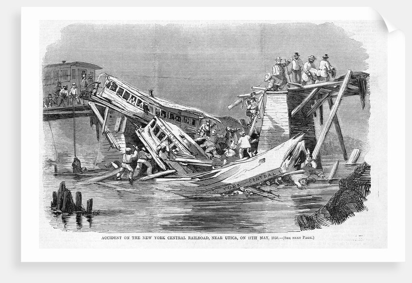 Railroad Accident by Anonymous