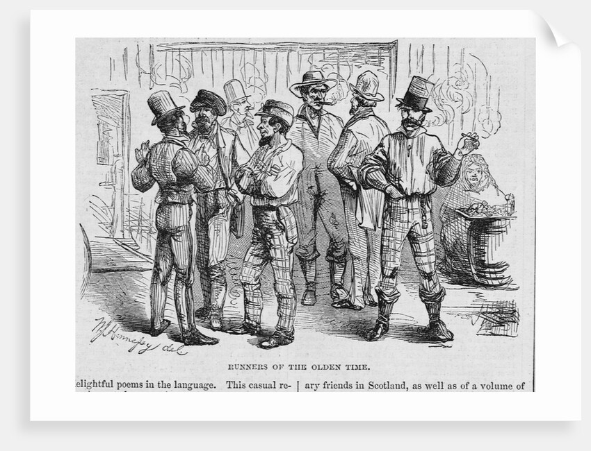 Emigrant Runners by Anonymous