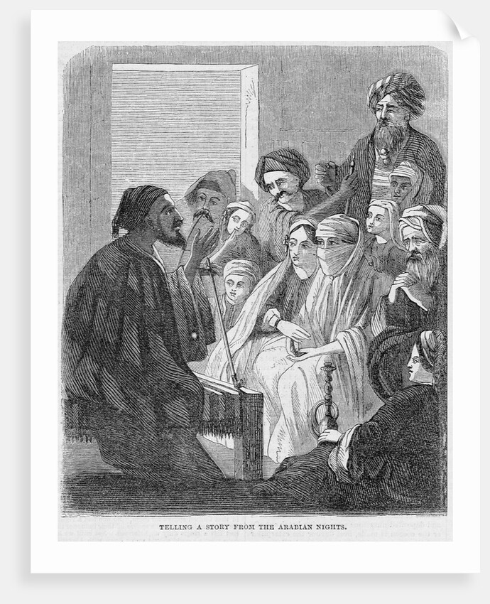 Storyteller and Audience by Anonymous