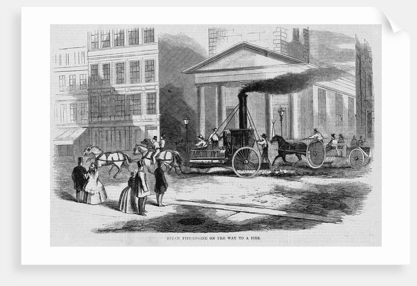 Steam Fire Engine by Anonymous