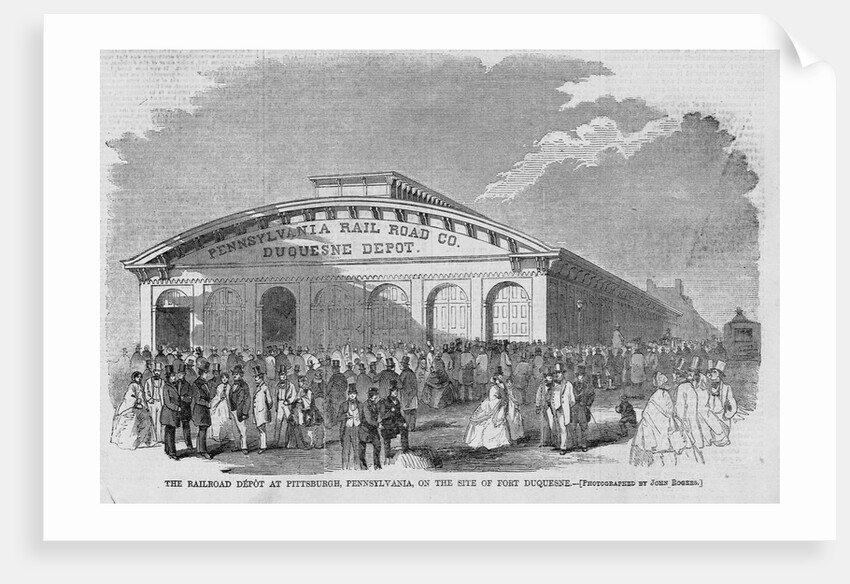 Pennsylvania Railroad Depot by Anonymous