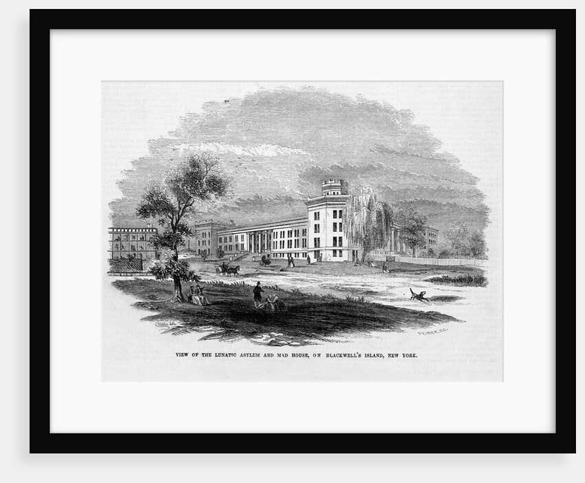 Blackwell Island Lunatic Asylum by Anonymous