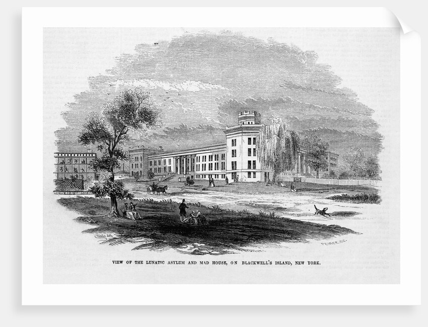 Blackwell Island Lunatic Asylum by Anonymous