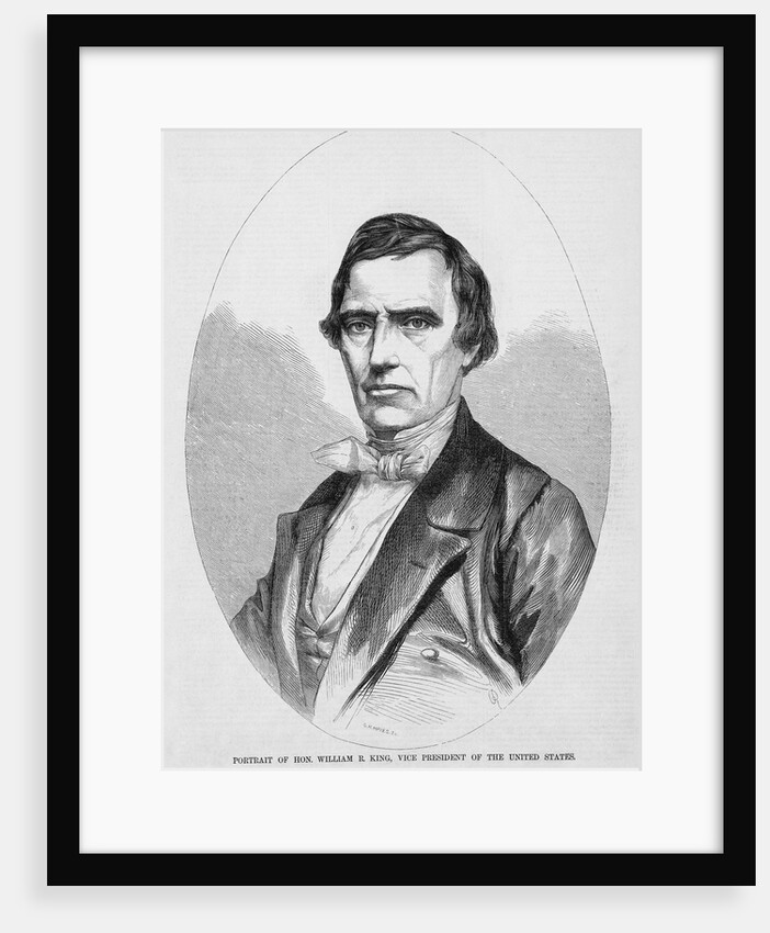 Vice President William King by Anonymous