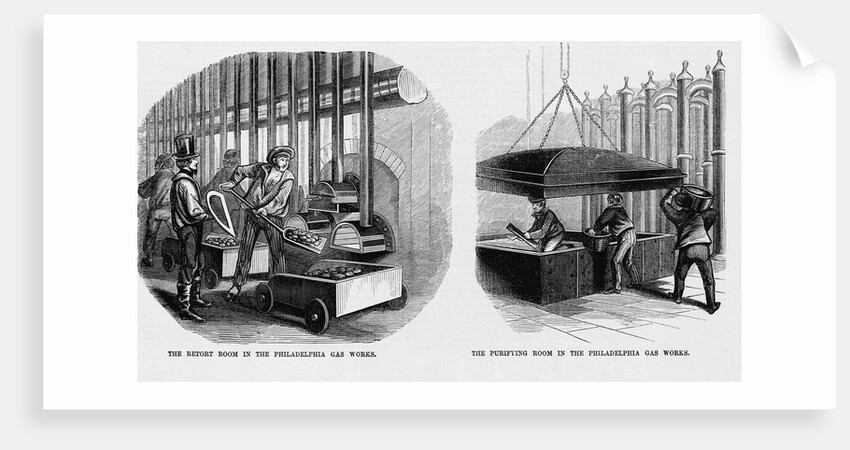 Gas Works in Philadelphia by Anonymous