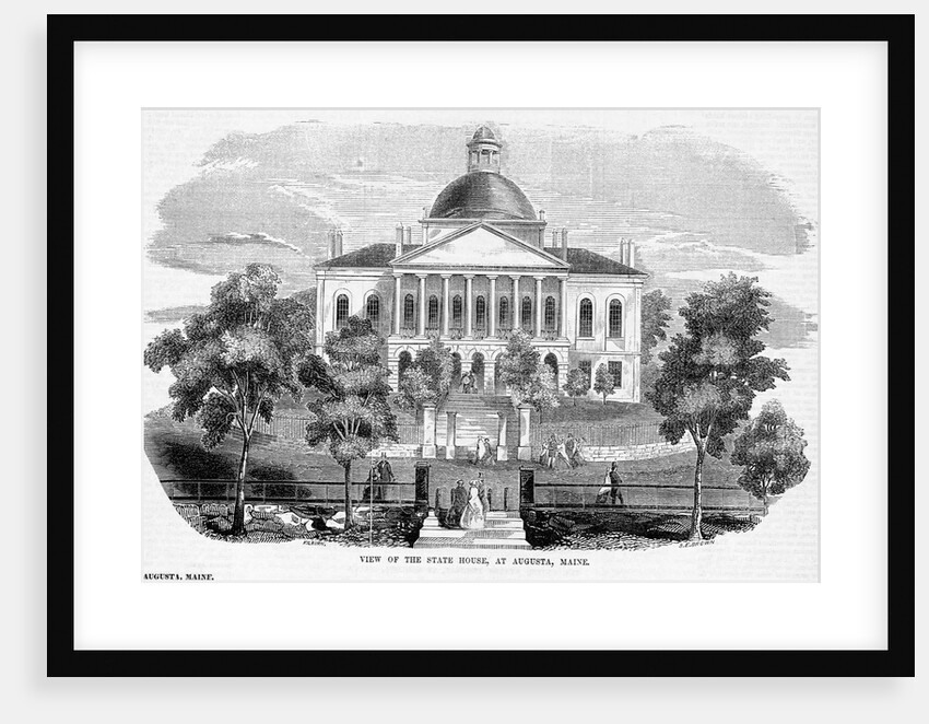 State House in Maine by Anonymous