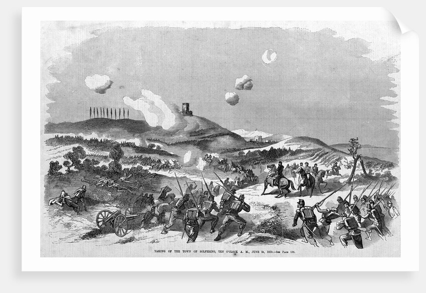 Battle of Solferino, 1859 by Anonymous