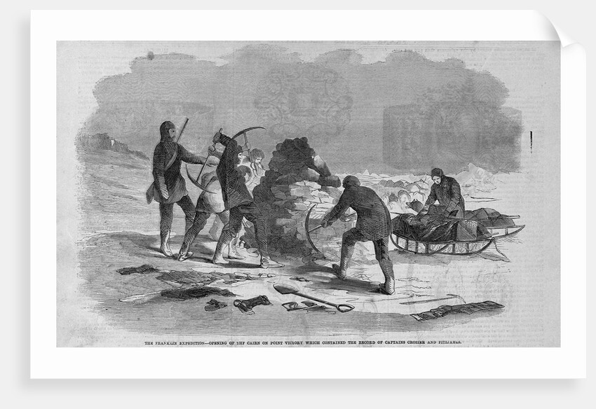 Franklin Expedition Cairn by Anonymous