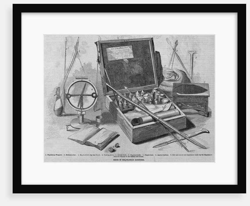Franklin Expedition Relics by Anonymous