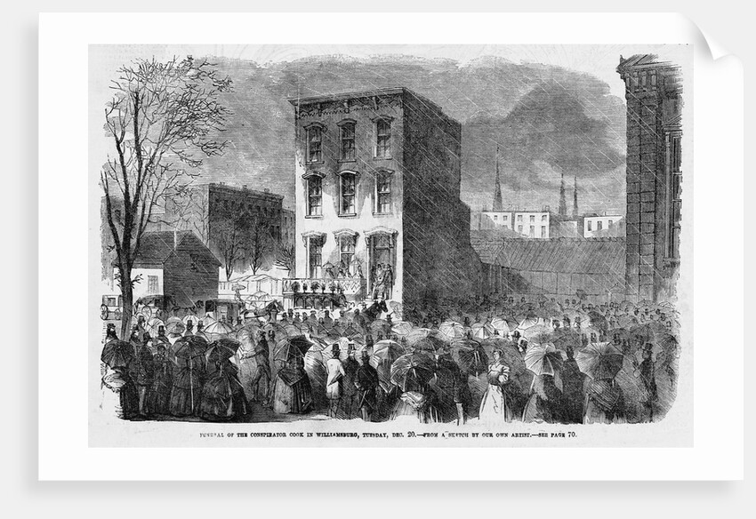 Funeral of John Cook by Anonymous
