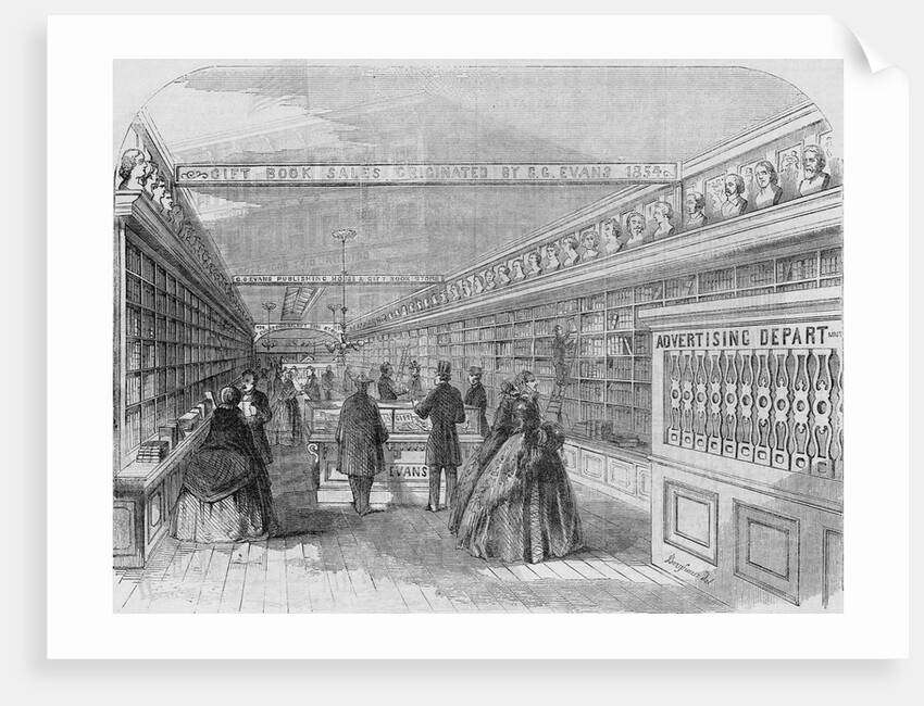 G.G. Evans' Bookstore by Anonymous