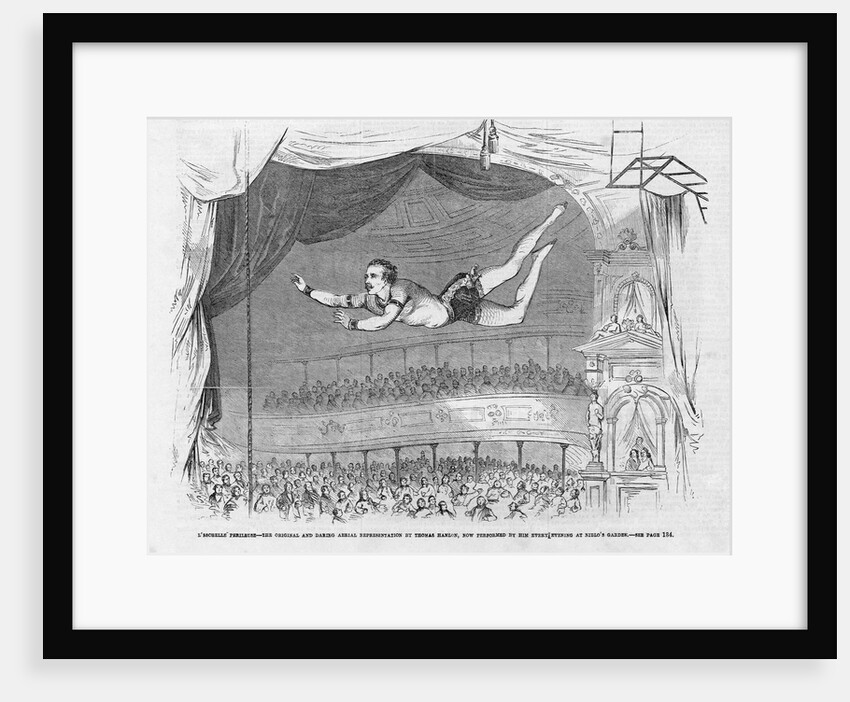 Flying Acrobat by Anonymous