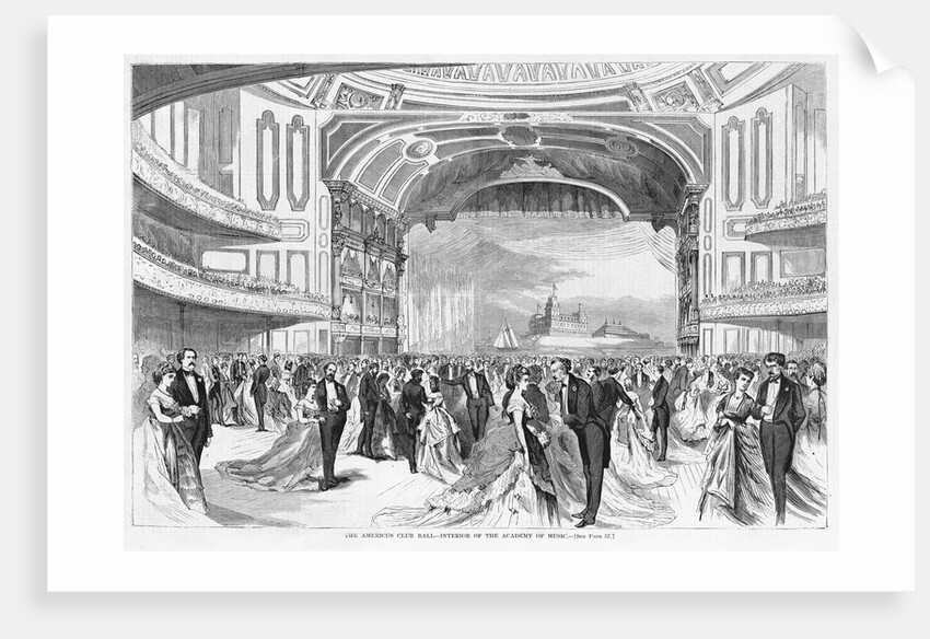 Americus Club Ball by Anonymous