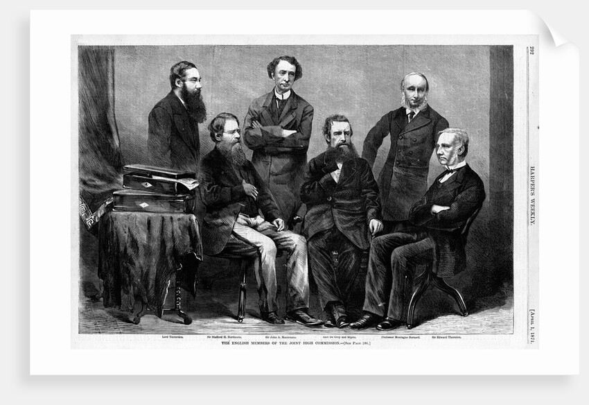 English Members of the Joint High Commission by Anonymous