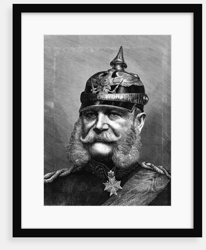 Portrait of Kaiser Wilhelm I by Anonymous