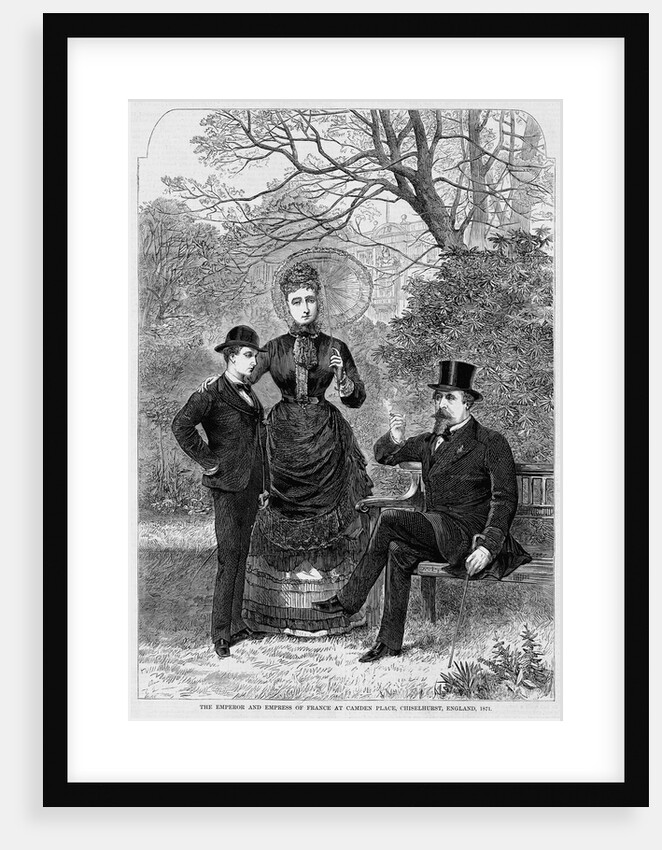 Exiled French Emperor by Anonymous