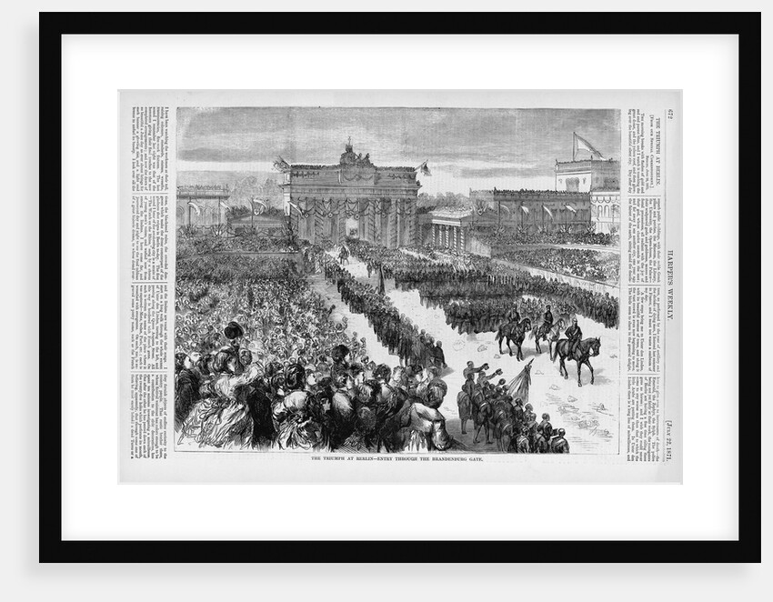 German Victory Parade by Anonymous