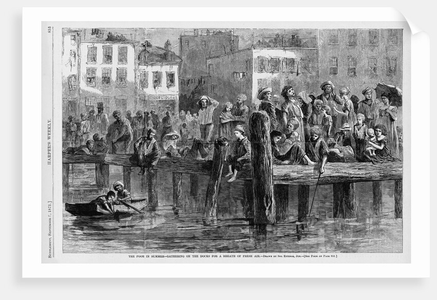 Urban Poor in Summer by Anonymous