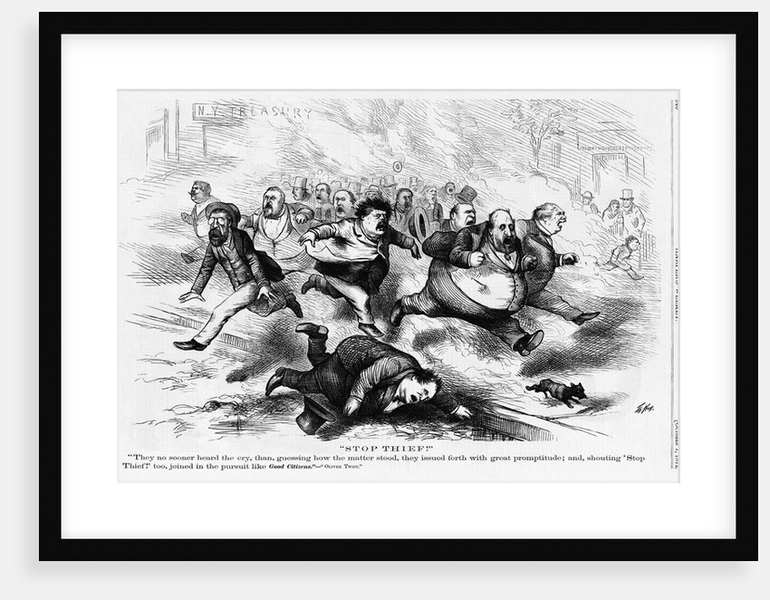 Lampoon of the Tammany Society by Anonymous
