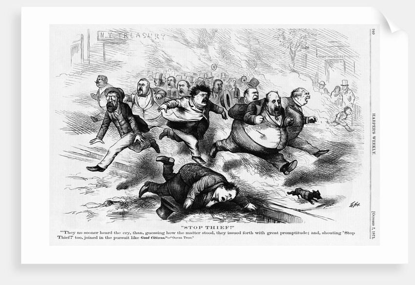 Lampoon of the Tammany Society by Anonymous