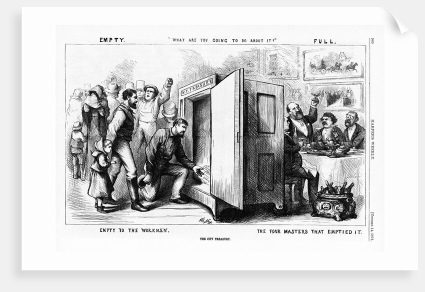 Lampoon of the Tammany Society by Anonymous