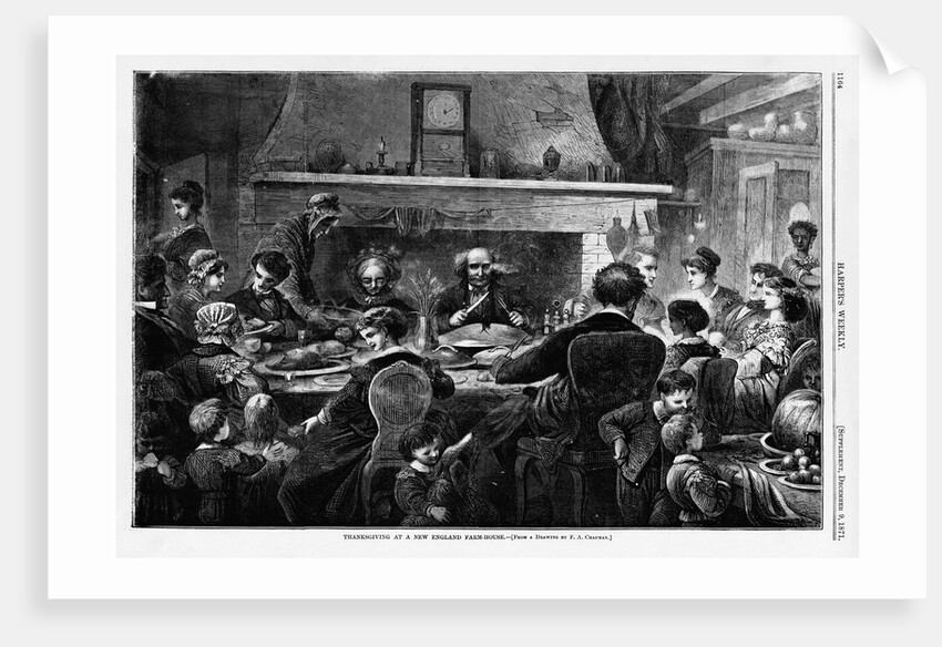 Thanksgiving in New England by Anonymous
