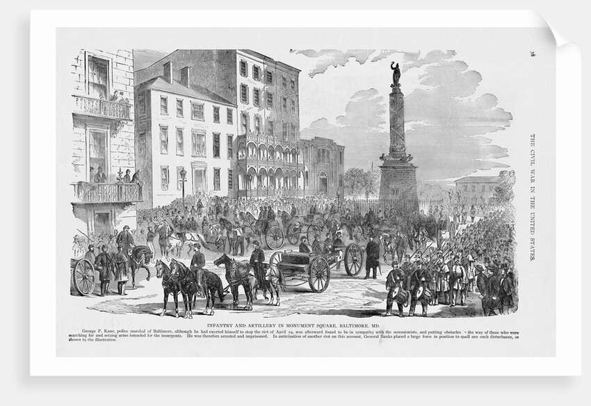 Federal Infantry and Artillery by Anonymous