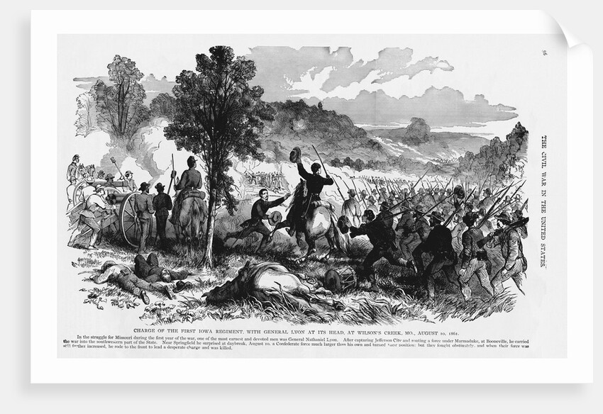 Battle at Wilson's Creek by Anonymous