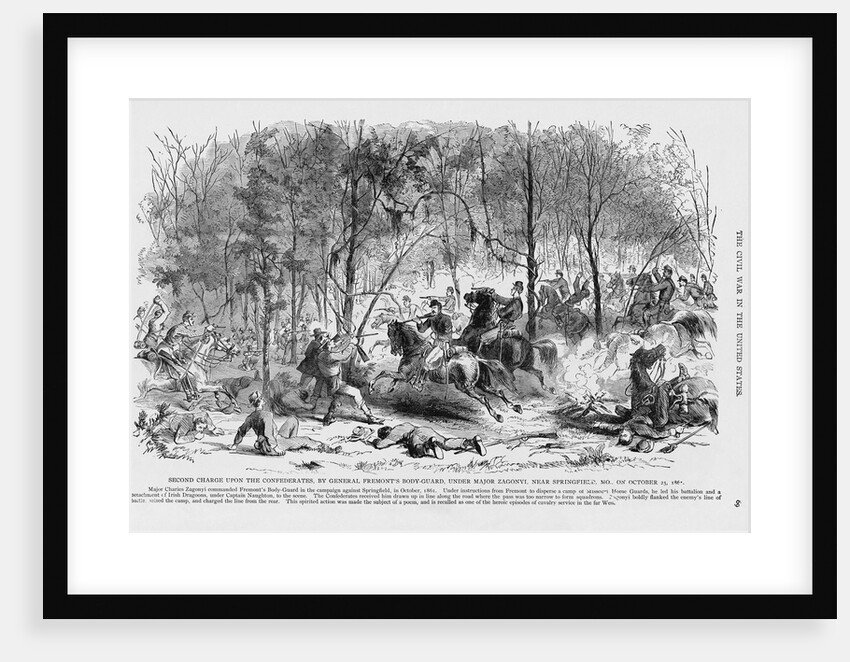Union Cavalry Charge by Anonymous