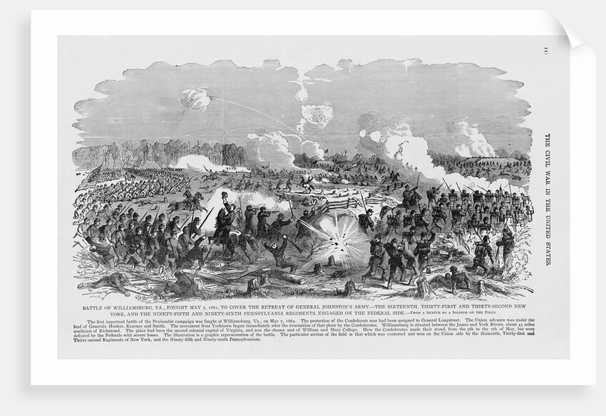 Battle of Williamsburg by Anonymous