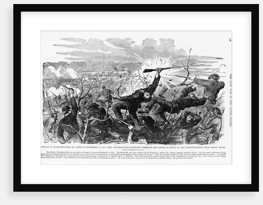 Battle of Mumfordville by Anonymous