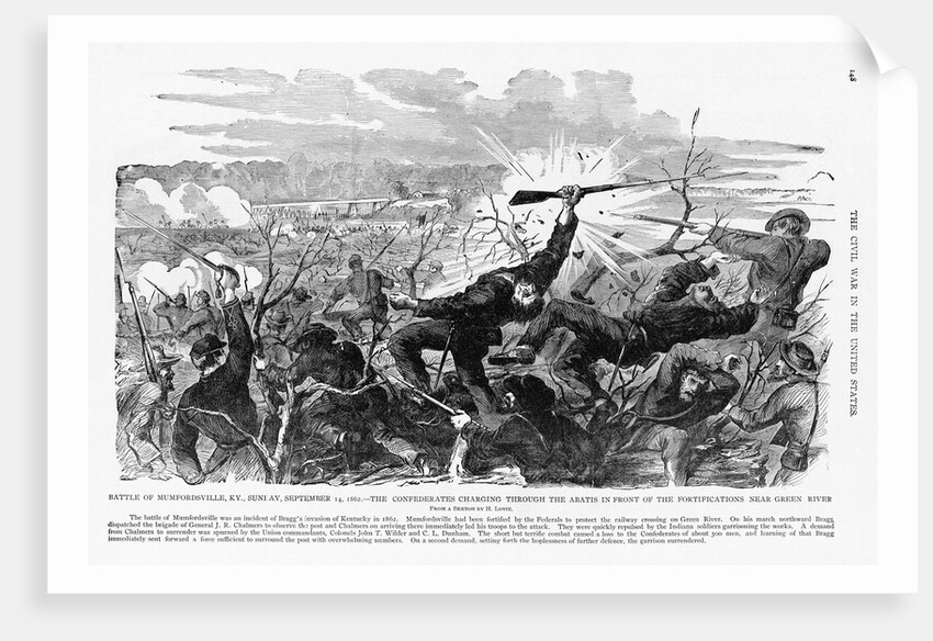 Battle of Mumfordville by Anonymous