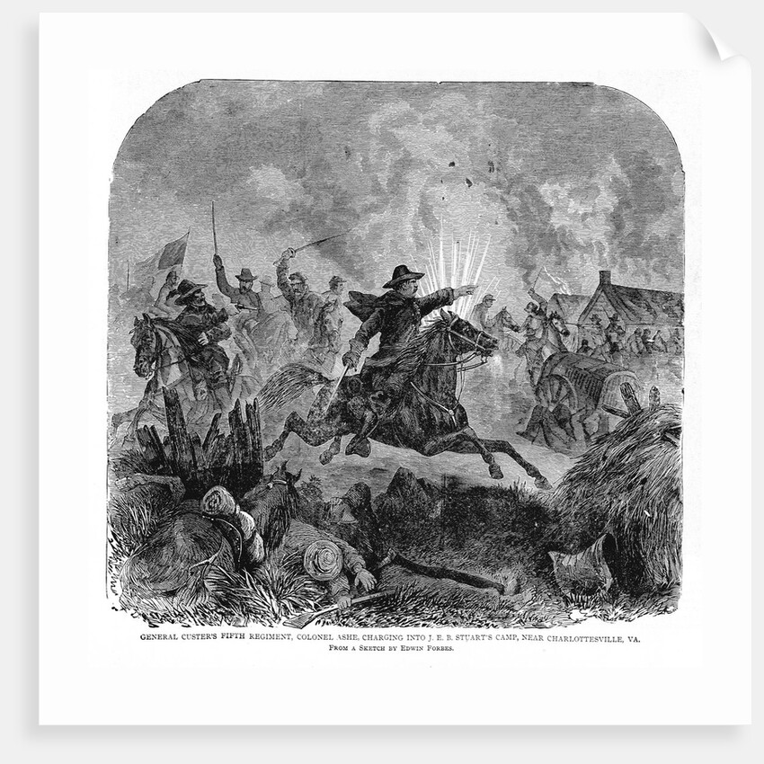 Cavalry Charge by Anonymous