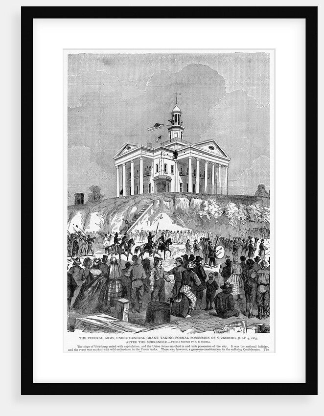 Taking Possession of Vicksburg, Mississippi by Anonymous