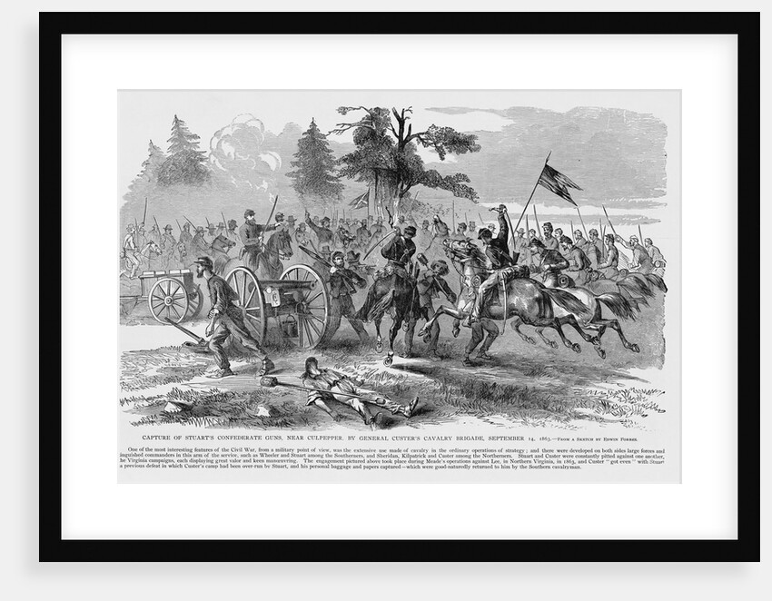 Union Cavalry Charge by Anonymous