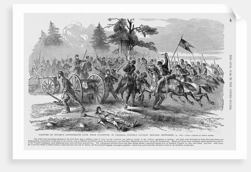 Union Cavalry Charge by Anonymous