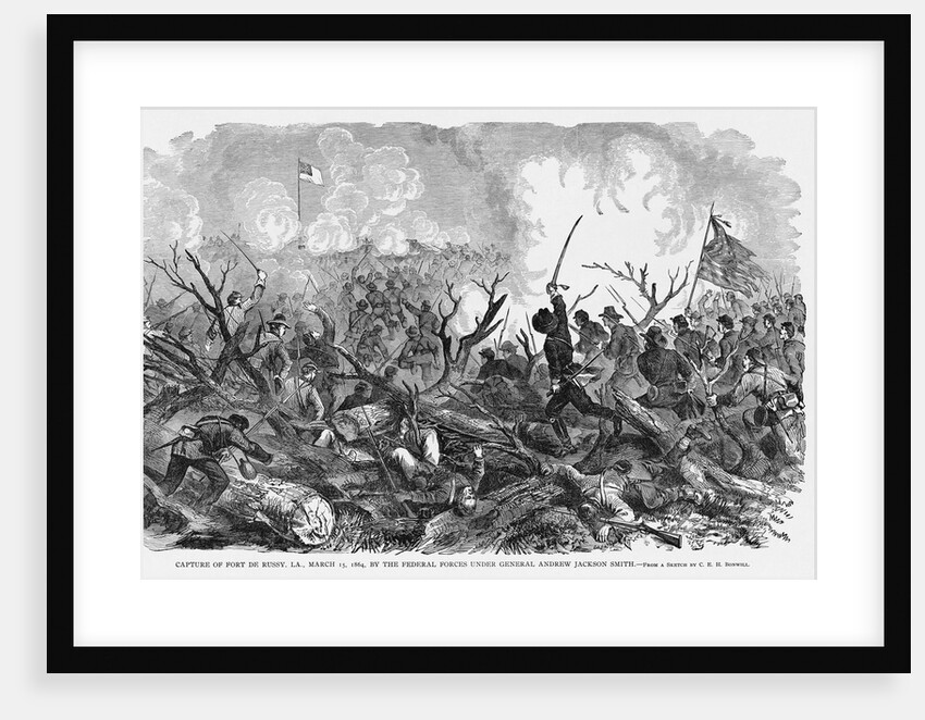 Union Army Crossing River by Anonymous