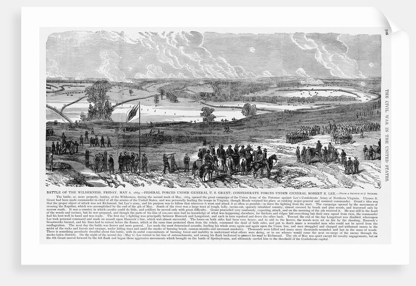 Battle of the Wilderness by Anonymous