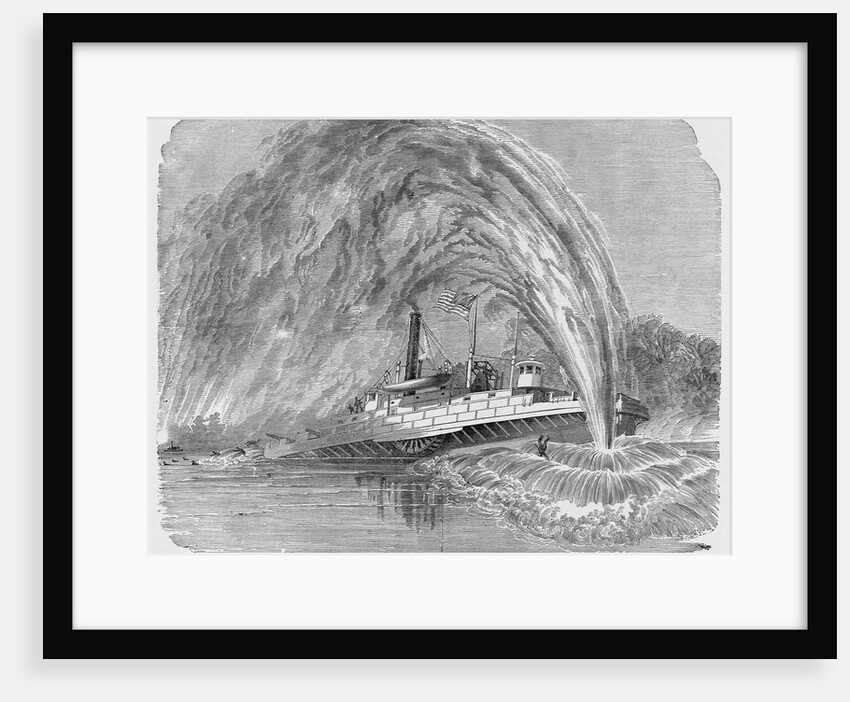 Detonation of Mine by Anonymous