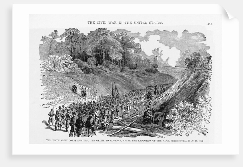 Union Troops Awaiting Orders by Anonymous