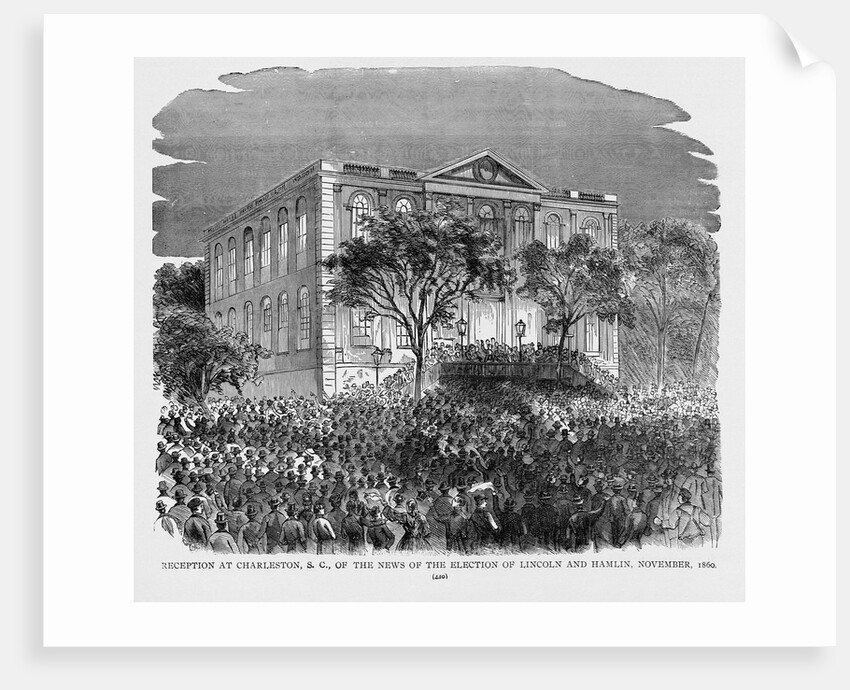 News of Lincoln's Election by Anonymous