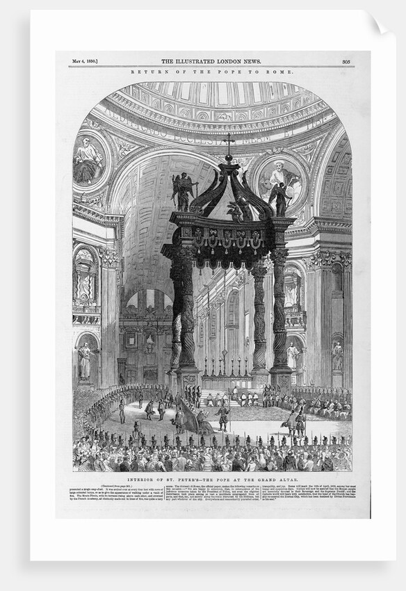 Return of Pius IX by Anonymous