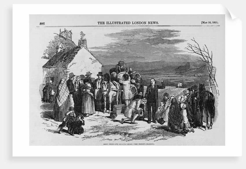 Emigrants Leaving Ireland by Anonymous
