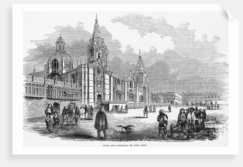 Lima Cathedral by Anonymous