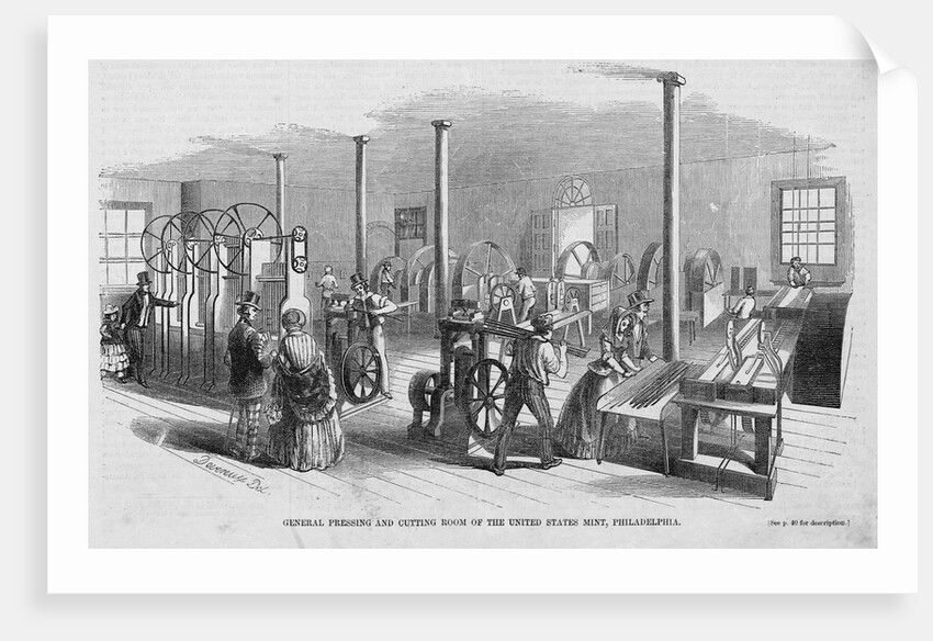 Interior United States Mint by Anonymous