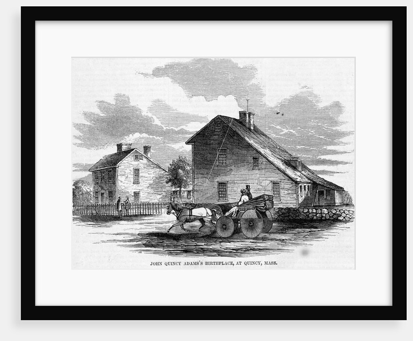 John Quincy Adams's Birthplace by Anonymous