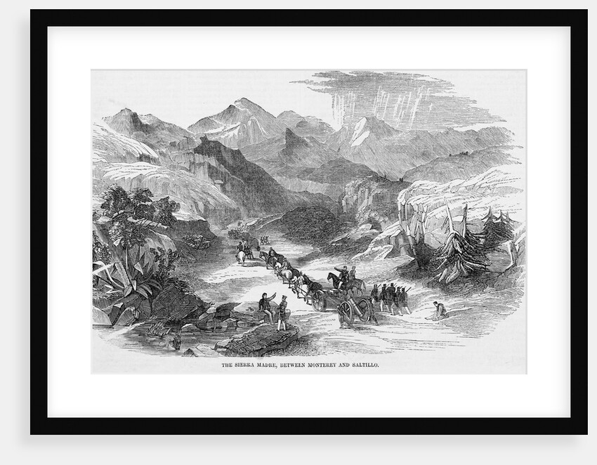 Troops in the Sierra Madre by Anonymous