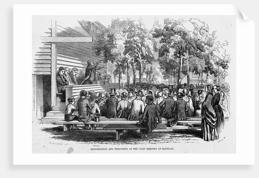 Methodist Church Camp Meeting by Anonymous