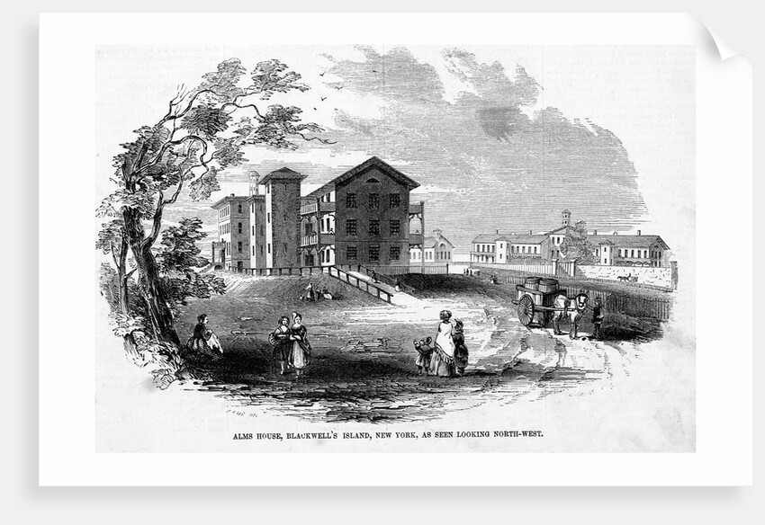 Alms House, Blackwell's Island by Anonymous